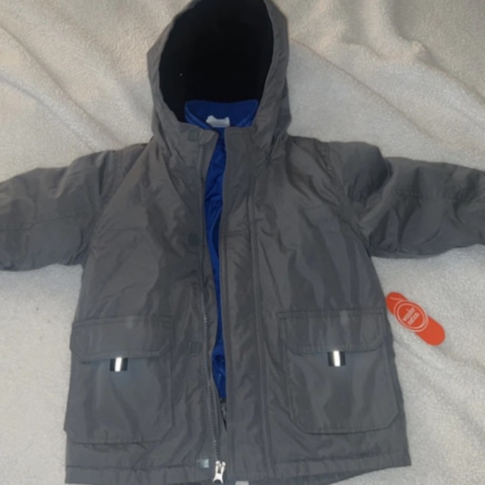 Gray winter coat